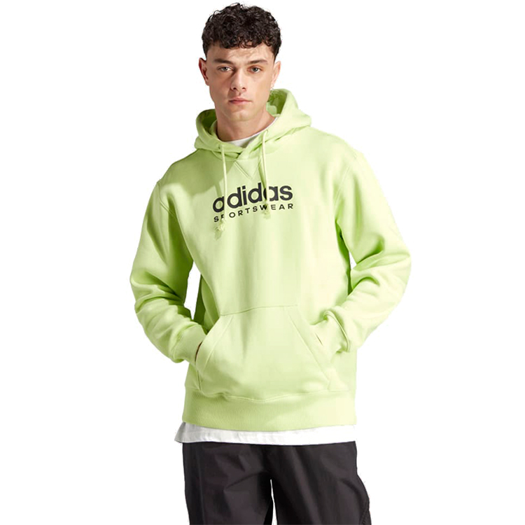 Hanorac pt bărbați Adidas M ALL SZN G HDY XS Verde deschis photo 2
